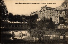 Carrieres-sur-Seine Mairie et Jardin Public