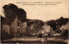 Chevreuse Chateau de la Madeleine - Interieur des Ruines à Chevreuse