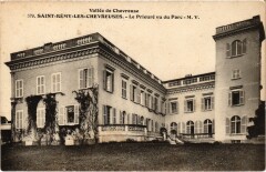 Saint-Remy-les-Chevreuse Le Prieure vu deu Parc à Chevreuse