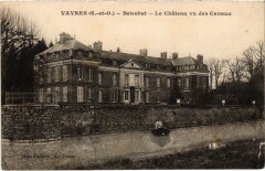 Vayres Belesbat - Le Chateau vu des Canaux