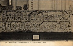 Saint-Germain-en-Laye Musee - Sarcophage d'Arles à Saint-Germain-en-Laye
