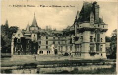 Vigny Chateau - Vu du Parc