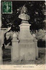 Chatenay Buste de Voltaire