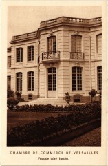 Versailles Chambre de Commerce - Facade Cote Jardin à Versailles