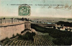 Saint-Germain-en-Laye Le Viaduc d'Acces - Vue de la Terrasse à Saint-Germain-en-Laye