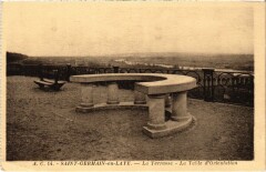 Saint-Germain-en-Laye La Terrasse - La Table d'Orientation à Saint-Germain-en-Laye