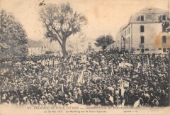 Manifestation De Carcassonne - Croisade Viticole Du Midi Du 26 Mai 1907 à Carcassonne