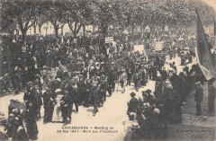 Carcassonne - Meeting Du 26 Mai 1907 - Mort Aux Fraudeurs -
																					11000 Carcassonne
																			
