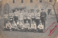 Carcassonne - Carte Photo - Classe De Rugby - Annee 1911-1912 à Carcassonne