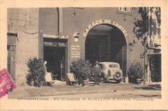 Carcassonne - Hotel Des Voyageurs - P.quellos - Allee D'Iena - cpa rare -
																					11000 Carcassonne
																			