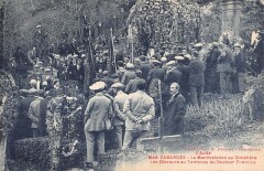 Mas Cabardes - La Manifestation Au Cimetiere - Les Discours Au Tombeau Du -
													11 Aude
												