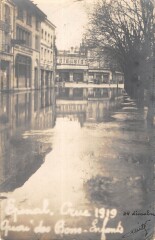 Epinal - Crue 1919 - Carte Photo - Quai Des Bons Enfants -
													88 Vosges
												