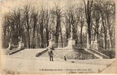 St Germain en Laye Escalier et Allee Louis Xiv