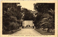 St Germain en Laye Monument aux Morts