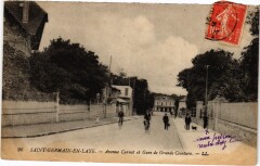 St Germain en Laye Avenue Carnot et Gare de Grande Ceinture