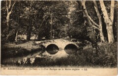 Rambouillet Le Parc Pont Rustique à Rambouillet