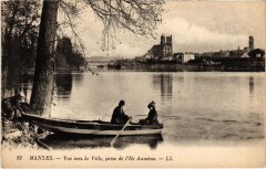Mantes vue vers la Ville