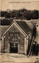 Montfort l'Amaury Entree du Cimetiere à Montfort-l'Amaury