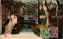 Meulan Cours de la Moncient Paysage