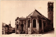 Meulan Abside de l'Eglise