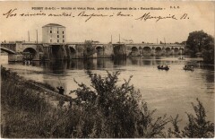 Poissy Moulin et vieux Pont à Poissy