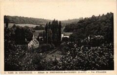 Chevreuse Port Royal vue d'ensemble à Chevreuse