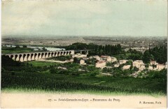 St Germain en Laye panorama du Pecq