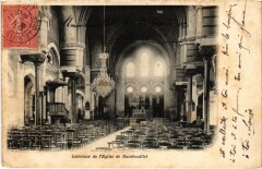 Rambouillet Interieur de l'Eglise à Rambouillet