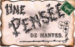 Mantes souvenir