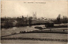 Mantes vue panoramique