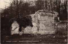 Marly Ruines du Chateau
