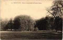 Marly Pelouse et emplacement de l'ancien Chateau