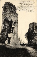 Montfort l'Amaury Donjon de Guillaume de Hainaut -
																					78490 Montfort-l'Amaury
																			