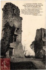 Montfort l'Amaury Donjon de Guillaume de Hainaut à Montfort-l'Amaury