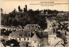 Montfort l'Amaury vue des ruines du Chateau à Montfort-l'Amaury