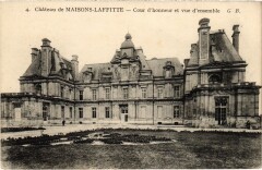 Maison Lafitte Chateau cour d'honneur