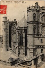St Germain en Laye Chateau Tours ouest et Chapelle