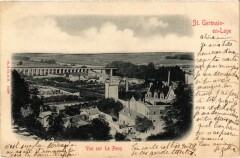 St Germain en Laye vue sur Le Pecq au Pecq