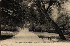St Germain en Laye Une allee du Jardin Anglais