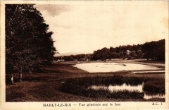 Marly vue generale sur le Lac