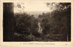 Marly Point de vue vers l'Etoile Champetre