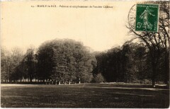 Marly Pelouse et emplacement de l'ancien Chateau