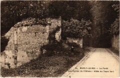 Marly La Foret Ruines du Chateau