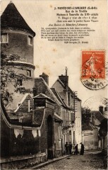 Carte postale ancienne Montfort l'Amaury Rue de la Treille, maison a Tourelle France
                                                                     à Montfort-l'Amaury
                                