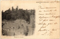 Montfort l'Amaury Ruines du Chateau à Montfort-l'Amaury
