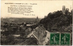 Montfort l'Amaury vue generale à Montfort-l'Amaury