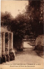 Chevreuse Port Royal Avant Coeur, Porte des Sacrements à Chevreuse