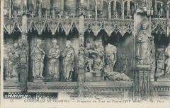 Cathédrale - Fragment du Tour du Choeur à Chartres