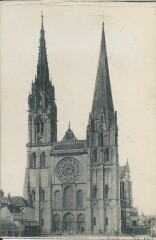 Cathédrale , La Façade à Chartres