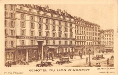 / Paris 2e - Rue Saint Sauveur - Grand Hotel Du Lion D'Argent à Paris 2e